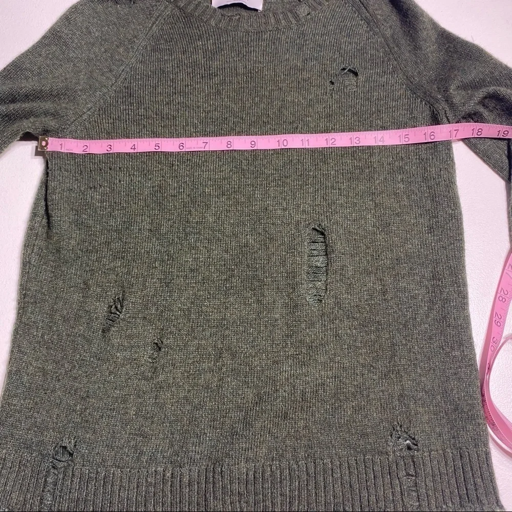 Bailey 44 Cinderella sweater green wool blend S - Picture 10 of 10